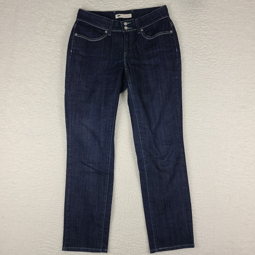 Levi's 529 Jeans Womens‎ 30 x 30 Curvy Skinny Leg Dark Wash Blue